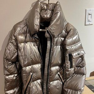 Sam jacket big girl silver, size 14